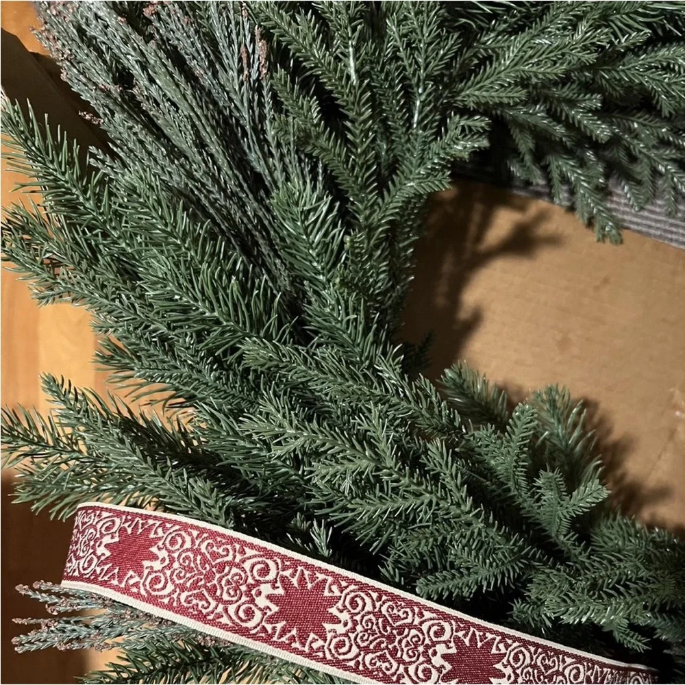 26” Fresh Cut Pine Christmas Wreath - Threshold™ designed with Studio McGee